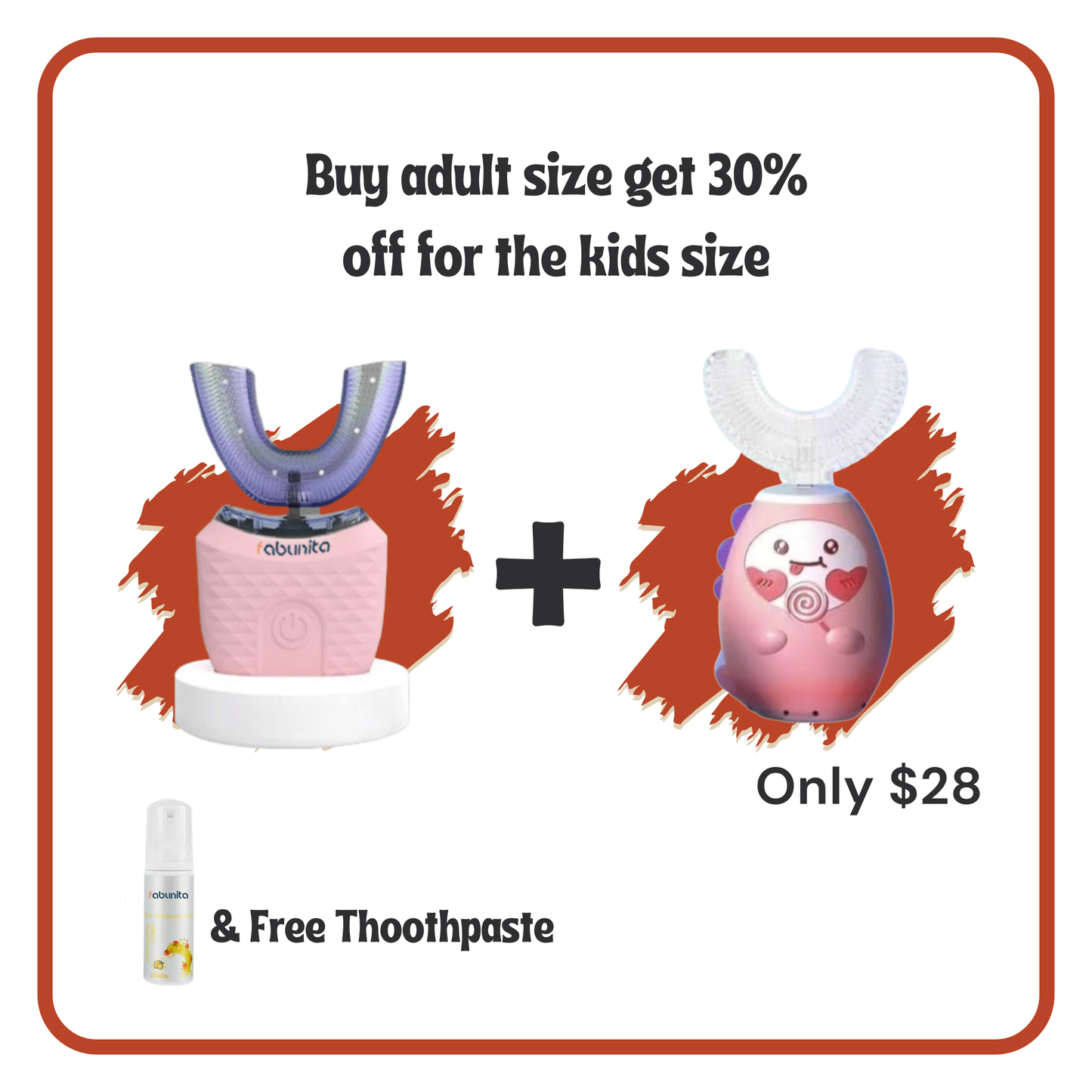 Fabunita Electric Toothbrush