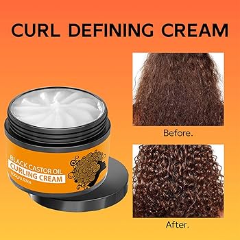 Black Castor Oil Curl Defining Cream