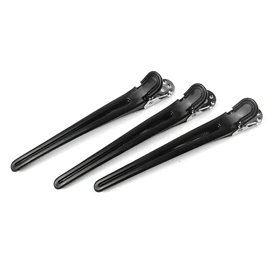 Black Creaseless Hair Clips