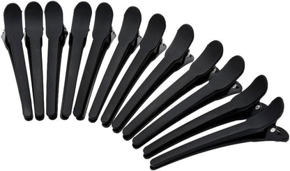 Black Creaseless Hair Clips