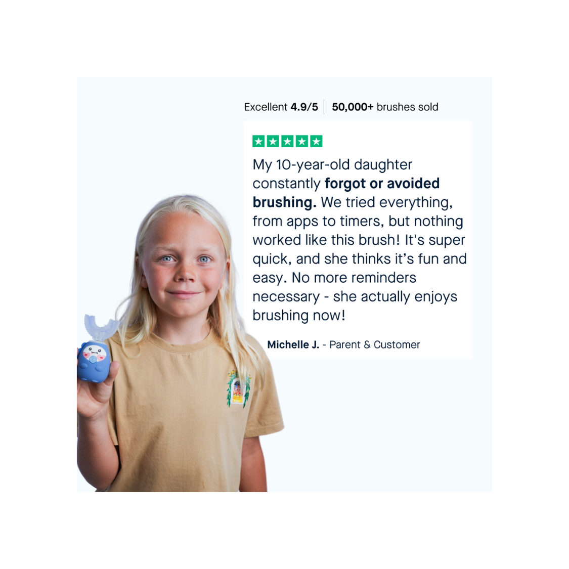 Electric Toothbrush for Kids